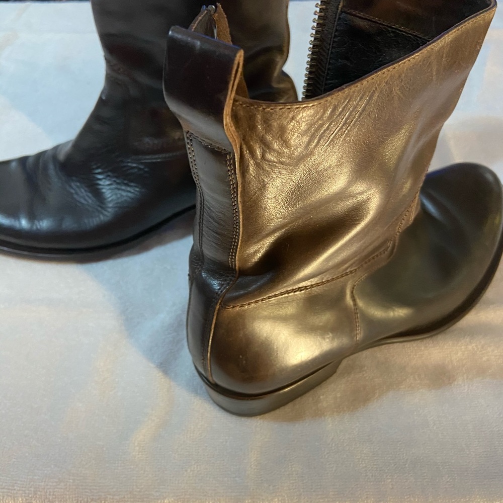 Men’s boots by Christian Dior. Brown